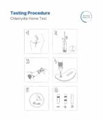 Patris Health® - Testing procedure of the Chlamydia Home Test.