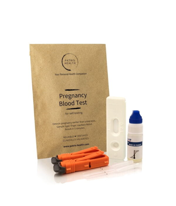 Patris Health® Pregnancy Blood Test for self-testing