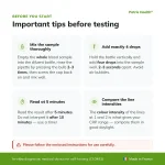 Important tips before using the Patris Health CRP Home Test