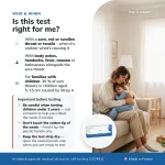 Who may use a home Strep A test and when it may be appropriate