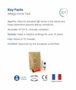Key Facts about the Patris Health® Allergy Home Test.