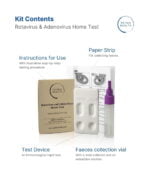 Patris Health® Rotavirus & Adenovirus Home Test Kit Contents