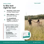 patris-health-allergy-home-test-who-is-it-for Infographic showing who the Patris Health Allergy Home Test is suitable for