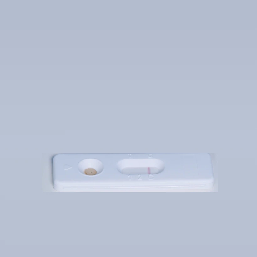 Patris Health Calprotectin Home Test – step 4, test device after the reading time
